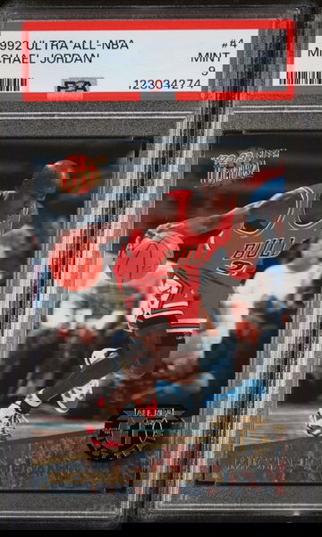 1992 Ultra All-Nba Michael Jordan #4 PSA 9