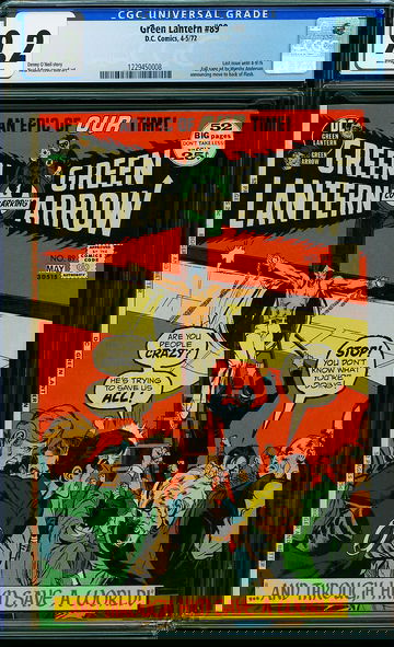 GREEN LANTERN #89, CGC 9.2 NM-