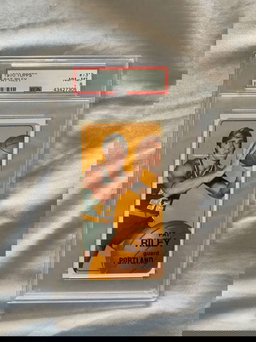 1970 Topps Pat Riley Rookie PSA 8 POP 121!