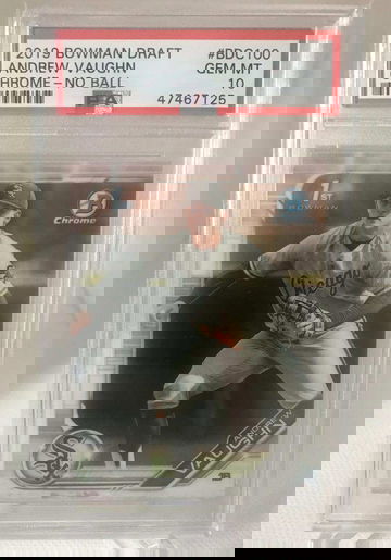 2019 Bowman Draft Chrome Andrew Vaughn 