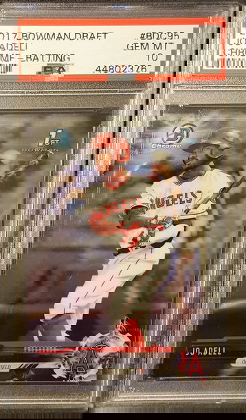 2017 Bowman Chrome Jo Adell PSA 10