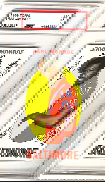 1969 Topps Earl Monroe