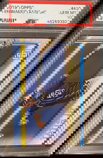 2019 Topps Series 2 Fernando Tatis jr Rc PSA 10