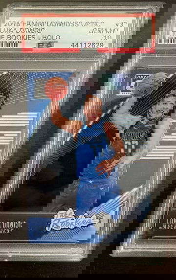 2018 Panini Donruss Optic Luka Doncic The Rookies Holo PSA 10