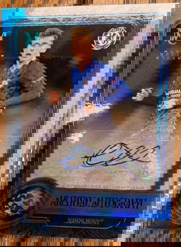 2019 Topps Museum MASON MOUNT Archival Autograph Card /75