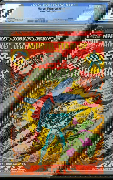 Marvel Team-Up #11 CGC 9.8 White Pages Inhumans Only 15 on Census Marvel 7/1973