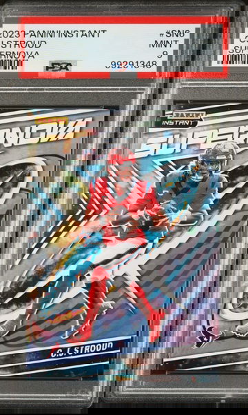 C.J. Stroud 2023 Panini Supernova NFL #SN-6 Football Card PSA 9 Mint