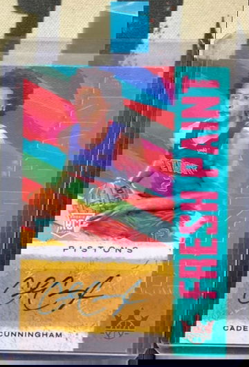 2021 Panini Cade Cunningham Red RC AUTO /99