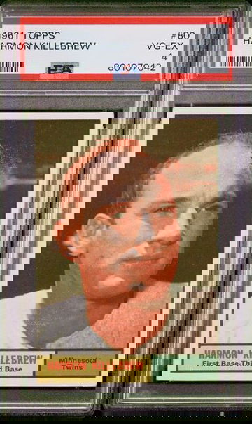 1961 Topps Harmon Killebrew #80 PSA 4 [BL-1.35]
