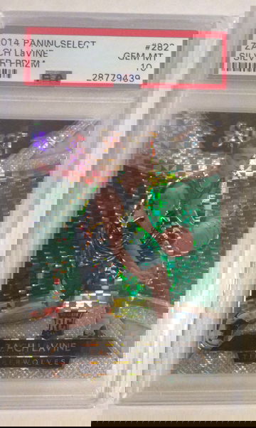 2014-15 Select Silver Zach Lavine Rc Rookie Prizm Gem Mint 10