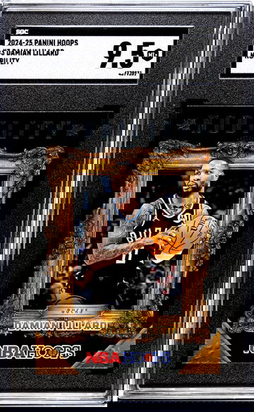 2024-25 Panini Hoops #3 Damian Lillard Nobility SGC 9.5