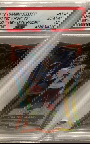 Dwayne Haskins Tie Dye Select Die Cut /25