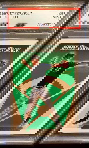 1993 Topps Gold Derek Jeter PSA 9 MINT
