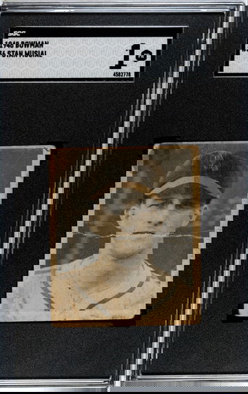 1948 Bowman Stan Musial RC SGC 1