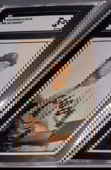 1953 BOWMAN COLOR JOE DOBSON