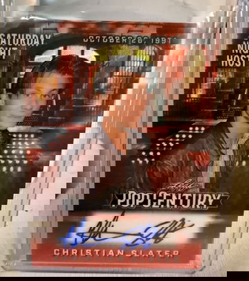 2025 Leaf Pop Century Christian Slater Saturday night Live 1/1