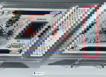 Ja'Marr Chase 2021 Chronicles Timeless Treasures RC Patch Auto 07/25 PSA 9 POP 1