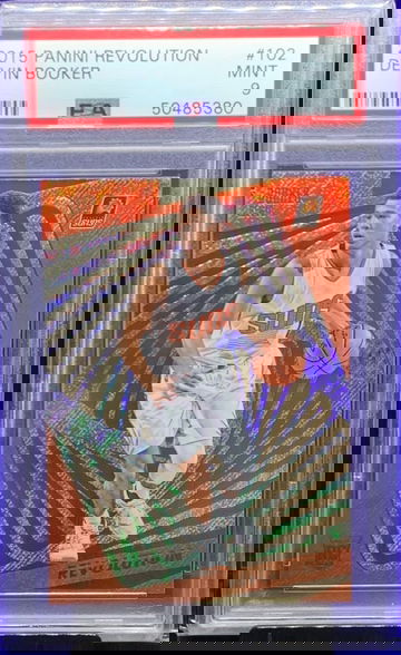 2015 Panini Revolution Devin Booker #102 PSA 9 Mint Rookie RC Suns LOW POP