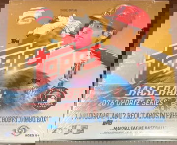 2018 Topps Update Jumbo Box