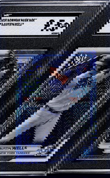 2024 Bowman Mega Box #87 Austin Wells SGC 9.5