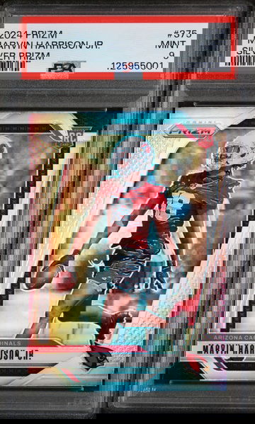 2024 Panini Prizm Silver Prizm Marvin Harrison Jr. #375 PSA 9