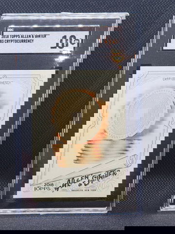 2018 Topps Allen & Ginter Cryptocurrency