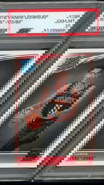 2018 Donruss Trae Young PSA 10 