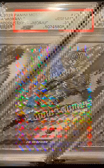 2019 Ja Morant Mosaic Introductions Rookie PSA 10