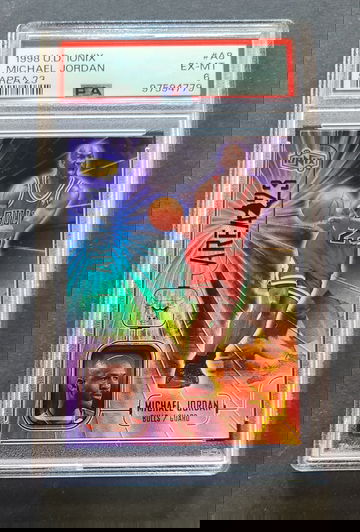 1998 UPPER DECK IONIX AREA 23 #A8 MICHAEL JORDAN PSA 6 EX-MT