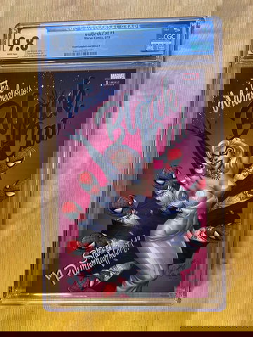 Black Cat # 1 (2019) NM/MT 9.8 Marvel Comics J Scott Campbell Marvel Black Cat Cover E