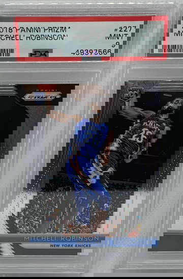 Mitchell Robinson 2018 Panini Prizm PSA 9