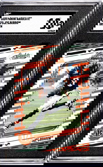 2024 Panini Absolute #20 Joe Burrow Green SGC 10