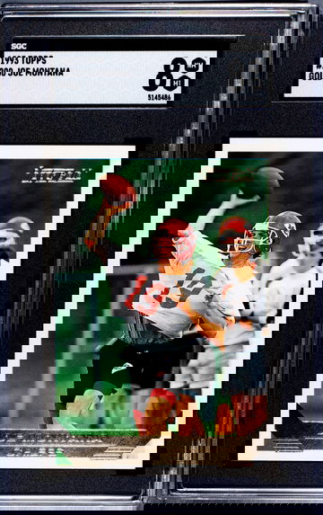 1993 Topps Gold #200 Joe Montana SGC 8 NM-MT