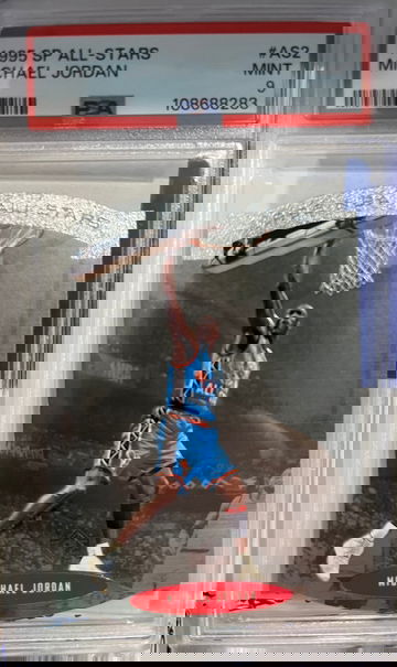 1995 SP All Stars Michael Jordan AS2 PSA 9