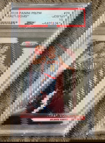 2018 Trae Young Prizm #78 PSA 10