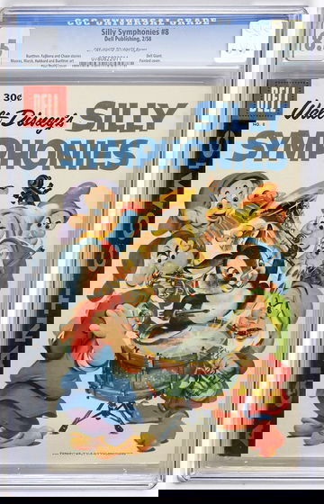 SILLY SYMPHONIES #8, CGC 8.5 VF+