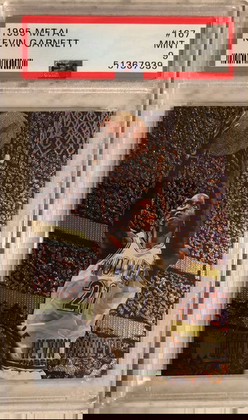 1995 Metal Kevin Garnett Rookie PSA 10