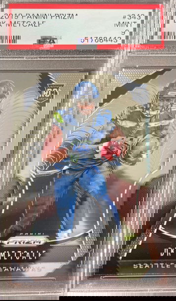 2019 Panini Prizm DK Metcalf PSA 9