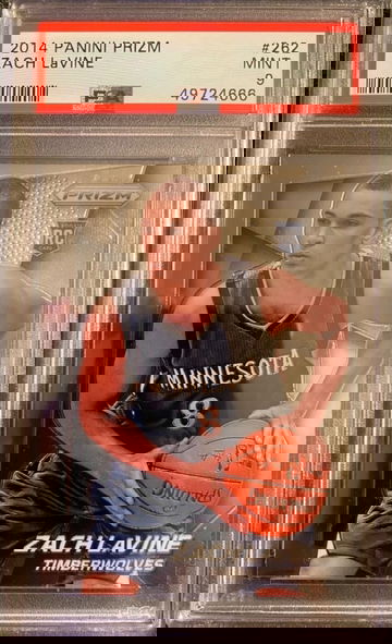 2014 Panini Prizm Zach LaVine PSA 9 Mint