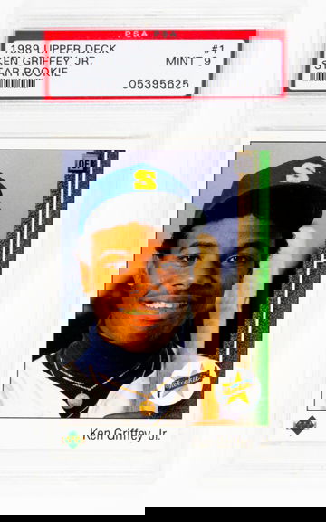 1989 Upper Deck Ken Griffey Jr. RC Rookie #1 PSA 9