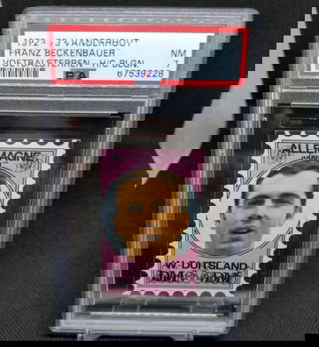 1972-73 Vanderhout Voetbalsterren Belgian Franz Beckenbauer PSA 7