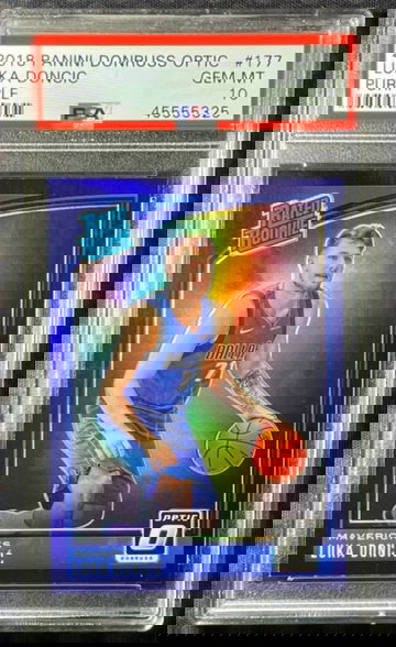 2018 Luka Doncic Optic Purple SSP - very rare (Pop 24)