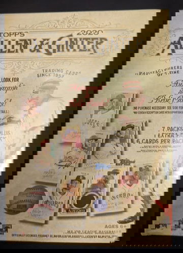 1 2020 Topps Allen and Ginter Blaster Box