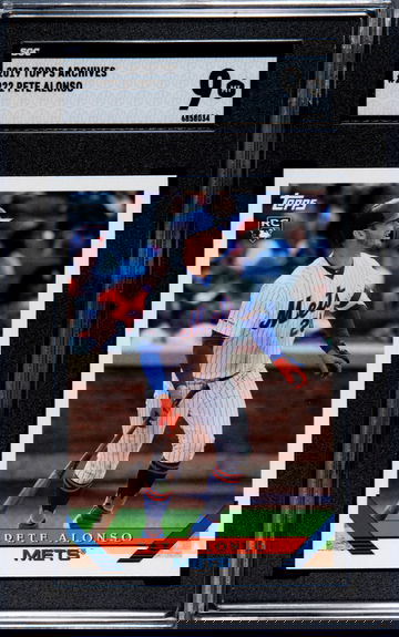 2019 Archives #222 Pete Alonso RC SGC 9 MINT