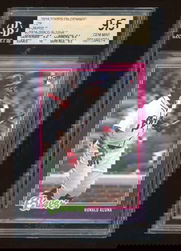 2018 Topps On Demand '78 Ronald Acuna /75 pop 2