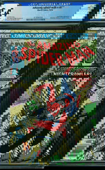 AMAZING SPIDER-MAN #161, CGC 9.4 NM