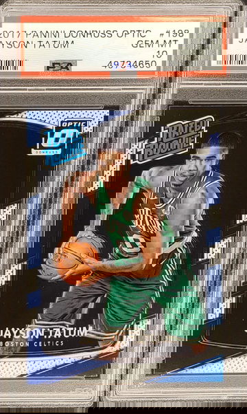 2017 Panini Donruss Optic Jayson Tatum PSA 10 Gem-Mint