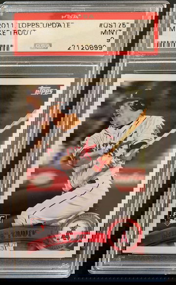 2011 Topps Update Mike Trout #US175 PSA Mint 9 