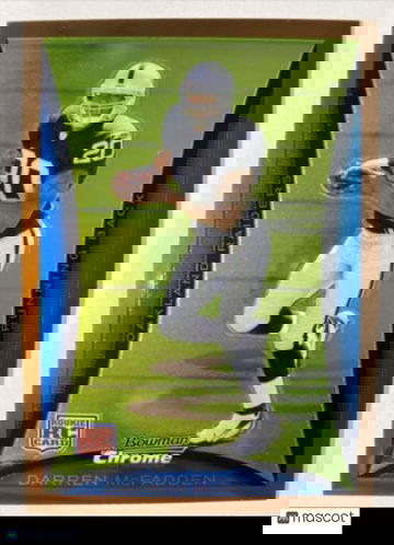 DARREN McFADDEN 2008 BOWMAN CHROME COPPER REFRACTOR RC /329 Raiders