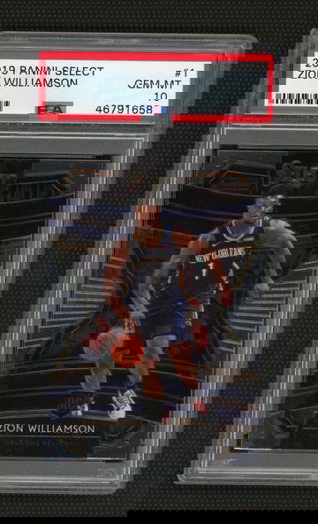 Zion Williamson 2019 Panini Select PSA 10